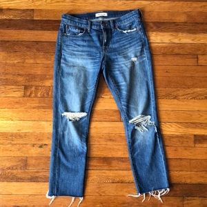 Slim Boyfriend Jean. Madewell. Size 27
